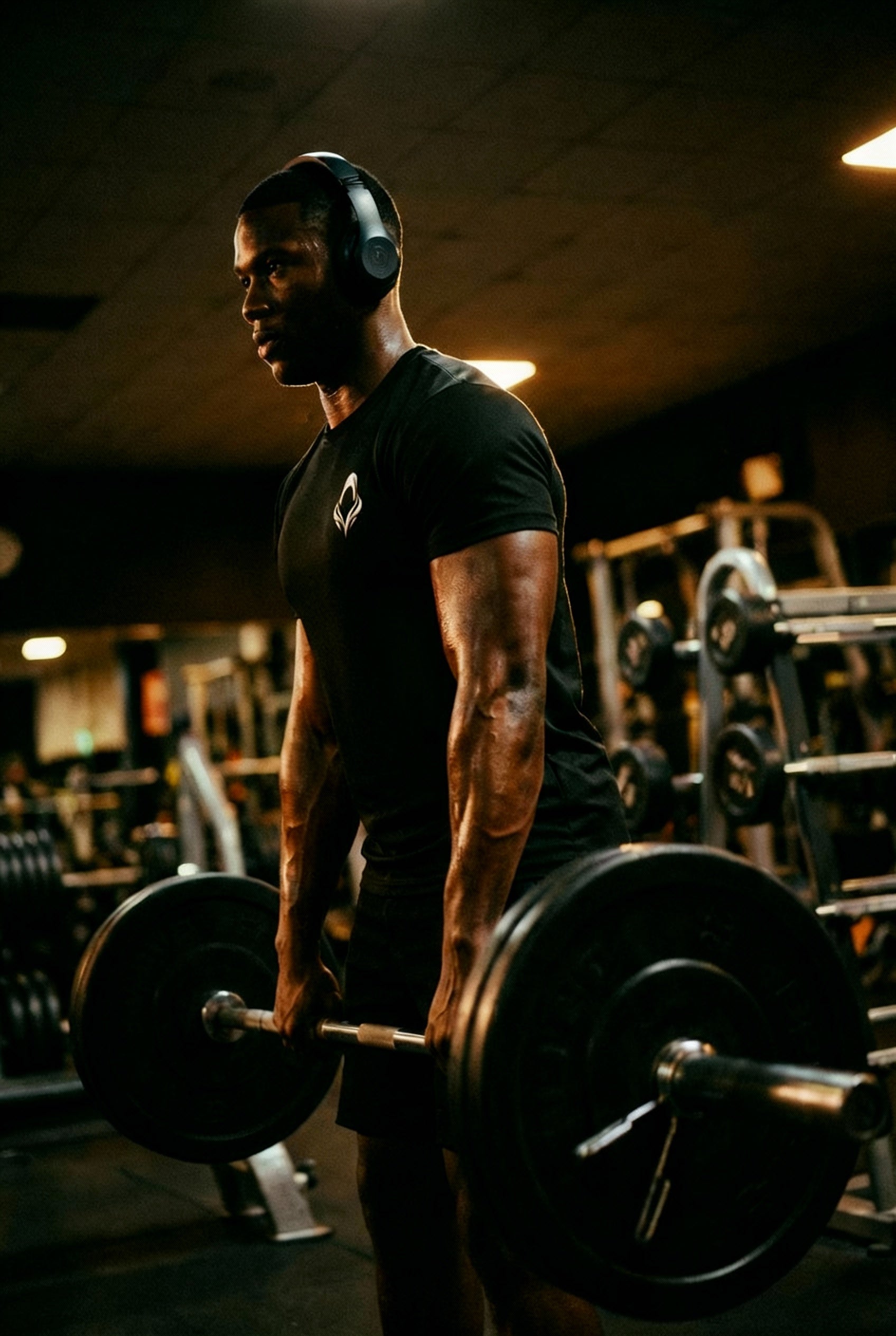 Wraith Flex Core Tee-Black